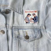 poster "Gewoon een kruidvat" Eerste Hulp Vierkante Button 5,1 Cm (In situ)