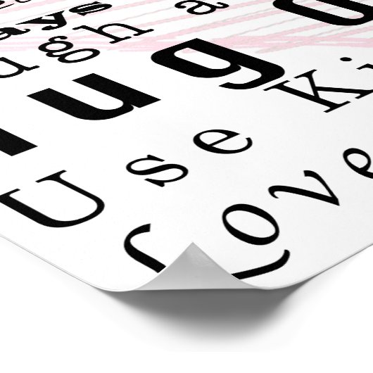 Poster gezinsregels (Hoek)