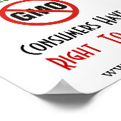 Poster - GGO's, recht op kennis (Hoek)