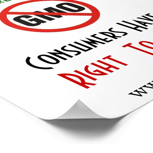 Poster - GGO's, recht op kennis (Hoek)