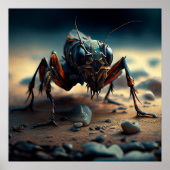 Poster Giant insect (Voorkant)
