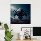 Poster Giant insect (Thuiskantoor)