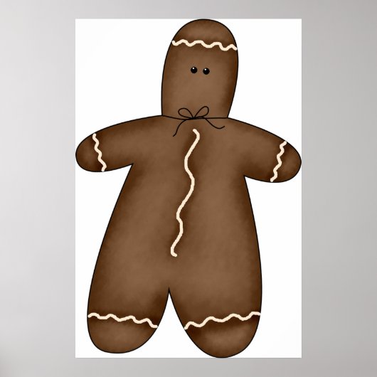 Poster Gingerbrood Man (Voorkant)