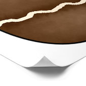 Poster Gingerbrood Man (Hoek)