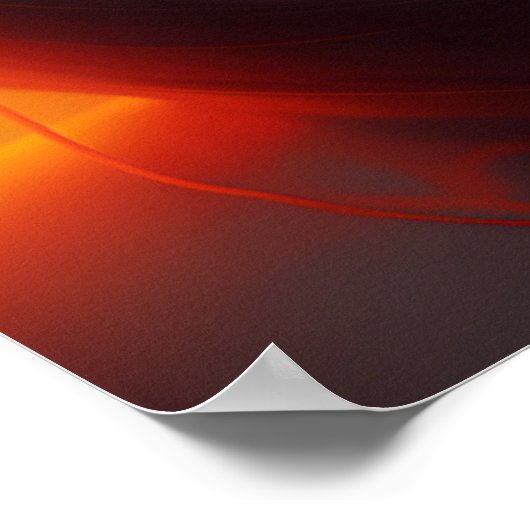 Poster Girl with Fire (Hoek)