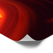 Poster Girl with Fire (Hoek)