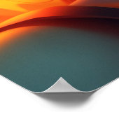 Poster Girl with Fire (Hoek)