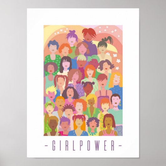poster girlpower (Voorkant)