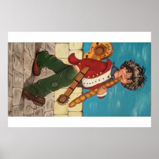 Poster. GitarPoulbot Poster (Voorkant)