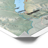 Poster Glacier Going-to-the-Sun Road (Montana) (Hoek)