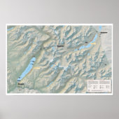 Poster Glacier Going-to-the-Sun Road (Montana) (Voorkant)