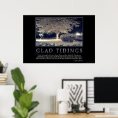 Poster Glad Tidings (Thuiskantoor)