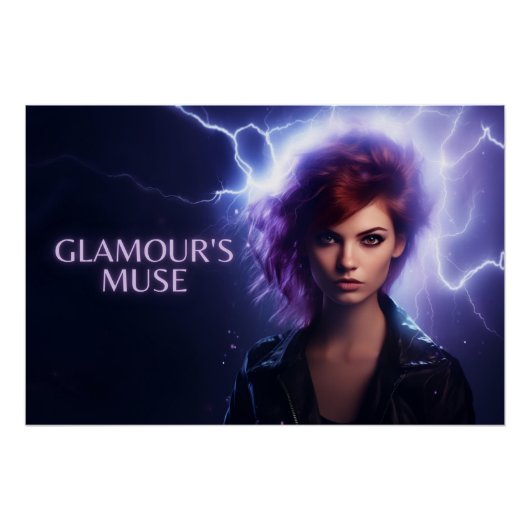 Poster Glamour's Muse (Voorkant)