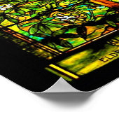 Poster-Glas in lood-Louis Tiffany 104 Poster (Hoek)