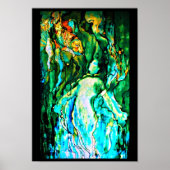 Poster-Glas in lood-Louis Tiffany 110 Poster (Voorkant)
