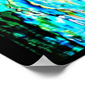 Poster-Glas in lood-Louis Tiffany 110 Poster (Hoek)