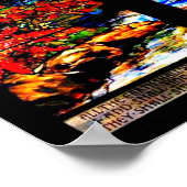 Poster-Glas in lood-Louis Tiffany 113 Poster (Hoek)