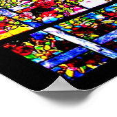 Poster-Glas in lood-Louis Tiffany 117 Poster (Hoek)