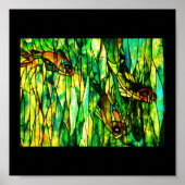 Poster-Glas in lood-Tiffany 11 Poster (Voorkant)