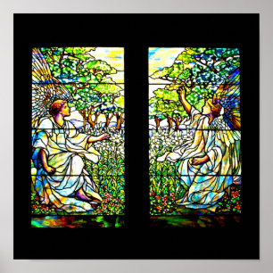 Poster-Glas in lood-Tiffany 13 Poster