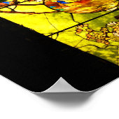 Poster-Glas in lood-Tiffany 1 Poster (Hoek)