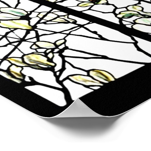 Poster-Glas in lood-Tiffany 23 Poster (Hoek)