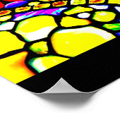 Poster-Glas in lood-Tiffany 26 Poster (Hoek)
