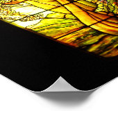 Poster-Glas in lood-Tiffany 6 Poster (Hoek)