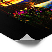 Poster-Glas in lood-Tiffany 8 Poster (Hoek)