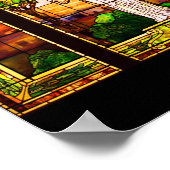 Poster-Glas in lood-Tiffany 9 Poster (Hoek)