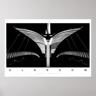 Poster Glasgow Bridge