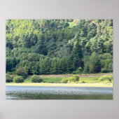 Poster Glendalaugh Lakes County Wicklow Ierland EU (Voorkant)