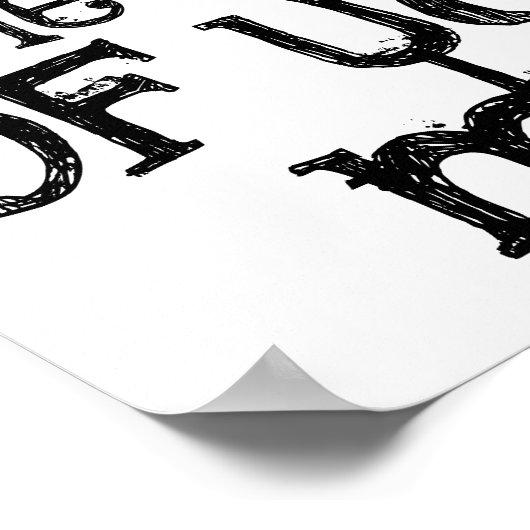 poster - glimlach (Hoek)