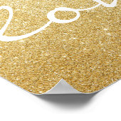 Poster - Glitter-liefde (Hoek)