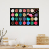 Poster Glitter Makeup Palette (Keuken)
