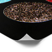 Poster Glitter Makeup Palette (Hoek)