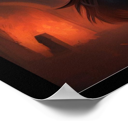 Poster Gloomy Reflection (Hoek)