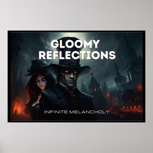 Poster Gloomy Reflection (Voorkant)