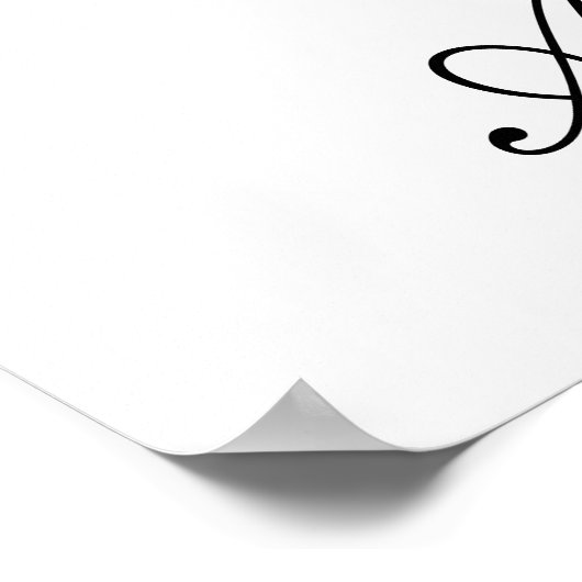 Poster goedkeuringssymbool (Hoek)