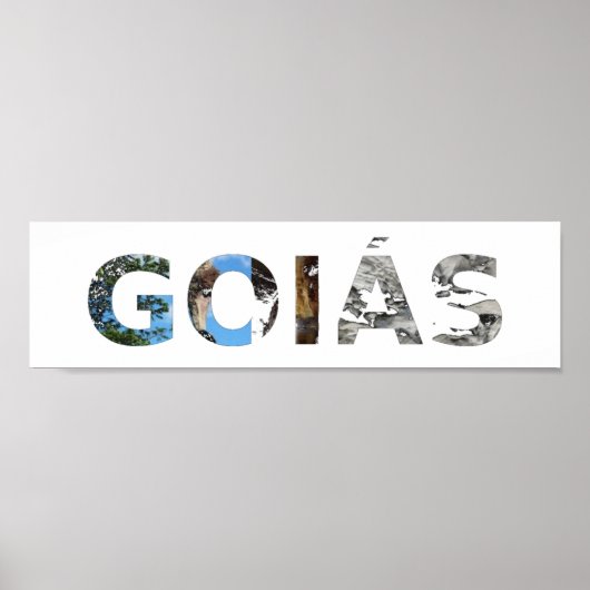 Poster Goiás (Voorkant)