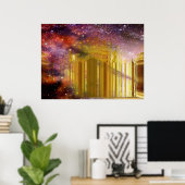 Poster Golden Astral Palace2 (Thuiskantoor)