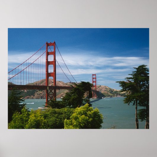 Poster Golden Gate Bridge (Voorkant)