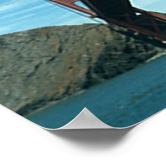 Poster - Golden Gate Bridge (Hoek)