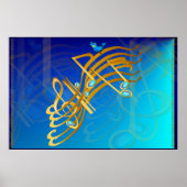 Poster Golden Notes (Voorkant)