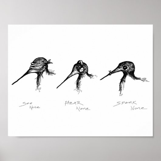 Poster Golden Rules (Voorkant)