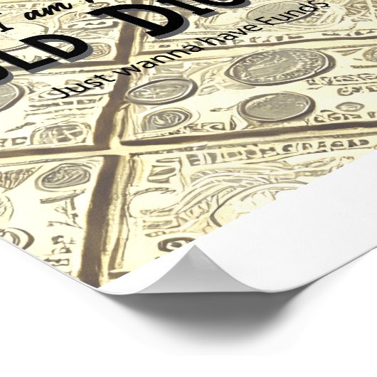 Poster Golder Digger Quote (Hoek)