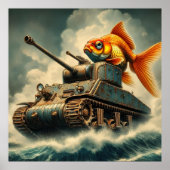 poster "Goldfish Tank Adventure" (Voorkant)