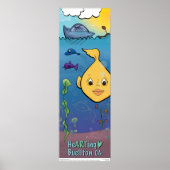 Poster - Goldie Fish - Buellton.Art (Voorkant)