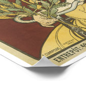 Poster golffietsen (Hoek)