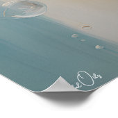 Poster | goudvis | Olieverfstijl (Hoek)